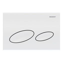 Geberit Kappa 20 Drückerplatte, 2-Mengen-Spülung, Weiß... GEBERIT-115228111 4025416838685 (Abb. 1)