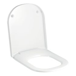 Geberit Renova Plan WC-Sitz eckiges Design, Befestigung von oben mit Absenkautomatik... GEBERIT-572145000 4022009294422 (Abb. 1)