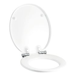 Geberit Cassini WC-Sitz mit Absenkautomatik, Befestigung von oben, Weiß/glänzend... GEBERIT-575210000 4022009275957 (Abb. 1)