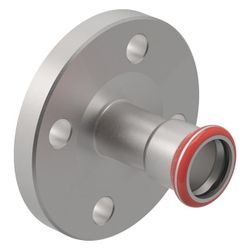 Geberit Mapress C-Stahl Flansch 6 bar, mit Pressmuffe Außendurchmesser 42mm, DN 40... GEBERIT-23747 4024723237471 (Abb. 1)