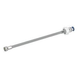 Geberit Typ 383 Flex-Panzerschlauch, DN 8, Länge 30cm, G 3/8", flachdichtend, für UP... GEBERIT-246115001 4064746039744 (Abb. 1)