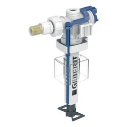 Geberit Füllventil Typ 383 Wasseranschluss seitlich 3/8", Nippel aus Messing, für Au... GEBERIT-240700005 4064746036989 (Abb. 1)