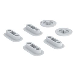 Geberit Set Puffer für Dusch-WC-Sitzring, WC-Deckel, für Geberit AquaClean Sela... GEBERIT-244304001 4025410725103 (Abb. 1)
