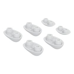 Geberit Set Puffer für WC-Sitzring und WC-Deckel, für Geberit AquaClean 8000plus, 80... GEBERIT-242973CG1 4025416312666 (Abb. 1)