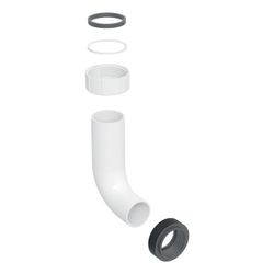 Geberit Spülbogen mit Dichtungen, für Geberit AquaClean 8000plus... GEBERIT-242306001 4025416063599 (Abb. 1)