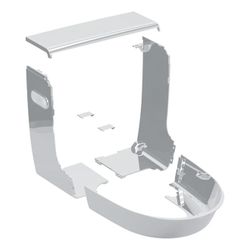 Geberit Set Designabdeckung für Geberit AquaClean Mera, Hochglanz verchromt... GEBERIT-243102211 4025416317791 (Abb. 1)