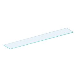 Geberit Glaseinlegeboden für Spiegelschrank, Breite 70,8cm, Tiefe 11,7cm... GEBERIT-245566001 4025410704122 (Abb. 1)