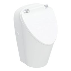 Geberit Renova S Urinal mit Deckel, Zulauf von hinten, Abgang nach hinten oder unten... GEBERIT-503110001 4064746028427 (Abb. 1)