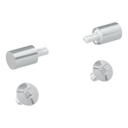 Geberit Scharnierset für Renova S und Selnova S Urinaldeckel, mit Absenkautomatik, 2... GEBERIT-246156001 4064746039560 (Abb. 1)