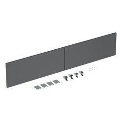 Geberit iCon Set Schubladenfronten für Unterschrank für Doppelwaschtisch, 2 Schublad... GEBERIT-245238001 4025410581945 (Abb. 1)