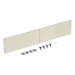 Geberit iCon Set Schubladenfronten für Unterschrank für Doppelwaschtisch, 2 Schublad... GEBERIT-245239001 4025410581952 (Abb. 1)
