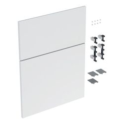 Geberit iCon Set Schubladenfronten für niedrigen Seitenschrank, 2 Schubladen, Breite... GEBERIT-245284001 4025410582409 (Abb. 1)