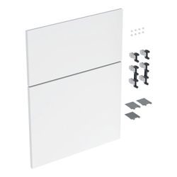 Geberit iCon Set Schubladenfronten für niedrigen Seitenschrank, 2 Schubladen, Breite... GEBERIT-245283001 4025410582393 (Abb. 1)
