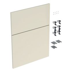 Geberit iCon Set Schubladenfronten für niedrigen Seitenschrank, 2 Schubladen, Breite... GEBERIT-245286001 4025410582423 (Abb. 1)
