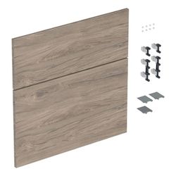 Geberit iCon Set Schubladenfronten für Unterschrank für Waschtisch, 2 Schubladen, B ... GEBERIT-245246001 4025410582027 (Abb. 1)