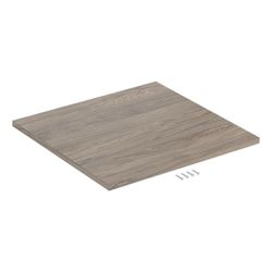 Geberit iCon Abdeckplatte für Seitenschrank Nussbaum hickory/Melamin Holzstruktur... GEBERIT-245299001 4025410582553 (Abb. 1)