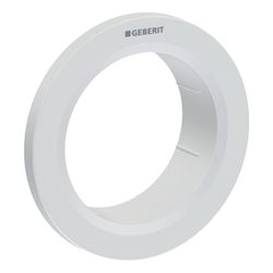 Geberit Typ 01 Rosette für Fernbetätigung Round, Möbeldrücker, Mattchrom, easy-to-cl... GEBERIT-242962JQ1 4025410743831 (Abb. 1)