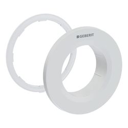 Geberit Typ 01 Rosette für Fernbetätigung Round, UP-Drücker, Mattchrom, easy-to-clea... GEBERIT-242961JQ1 4025410741196 (Abb. 1)