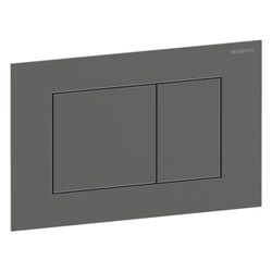 Geberit Sigma40 Betätigungsplatte, eckig, 2-Mengen-Spülung Platte, Taste Schwarzchro... GEBERIT-115629QD1 4064746006968 (Abb. 1)