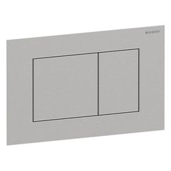Geberit Sigma40 Betätigungsplatte, eckig, 2-Mengen-Spülung Platte, Taste gebürstet, ... GEBERIT-115629FW1 4064746006883 (Abb. 1)
