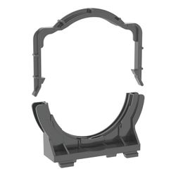 Geberit Rohrschelle für Anschlussbogen für WC, 90mm, 49/77mm, 240401002... GEBERIT-240401002 4064746031991 (Abb. 1)