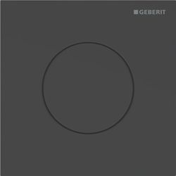 Geberit Betätigungsplatte Typ 40 für Urinalsteuerung, rund, pneumatisch, 125x125x2mm... GEBERIT-246118141 4064746043734 (Abb. 1)