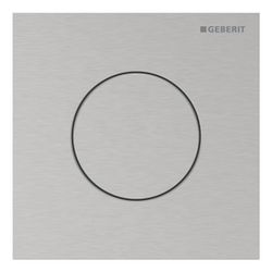 Geberit Betätigungsplatte für Urinalsteuerung Typ 40, rund, pneumatisch, 125x125x2mm... GEBERIT-246118FW1 4064746043697 (Abb. 1)