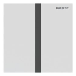 Geberit Betätigungsplatte für Urinalsteuerungen Typ 40, eckig, Weiß Matt, 12,5x12,5x... GEBERIT-246121JT1 4064746044014 (Abb. 1)