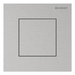 Geberit Betätigungsplatte für Urinalsteuerung Typ 40, eckig, pneumatisch, 125x125x2m... GEBERIT-246119FW1 4064746043789 (Abb. 1)