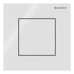 Geberit Typ 40 Betätigungsplatte für Urinalsteuerung, eckig, pneumatisch, 12,5x12,5x... GEBERIT-246119SI1 4064746043635 (Abb. 1)