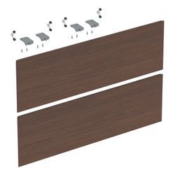 Set Schubladenfronten für ONE Unterschrank für Waschtisch, verkürzte Ausladung B 75c... GEBERIT-244563001 4025410769022 (Abb. 1)
