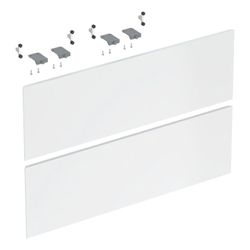 Set Schubladenfronten für ONE Unterschrank für Waschtisch, verkürzte Ausladung B 75c... GEBERIT-244563011 4025410768940 (Abb. 1)