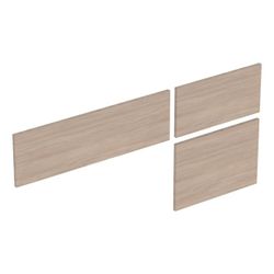 Geberit Set Schubladenfronten für VariForm Unterschrank für Aufsatzwaschtisch, 3 Sch... GEBERIT-244699001 4025410873965 (Abb. 1)