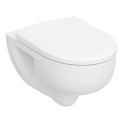 Geberit Renova Set Wand-WC Tiefspüler TurboFlush mit WC-Sitz T 54cm Absenkautomatik ... GEBERIT-503062001 4064746026096 (Abb. 1)