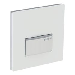 Geberit Typ 50 Drückerplatte für Urinalsteuerung mit pneumatischer Spülauslösung, Sq... GEBERIT-241916001 4025416737919 (Abb. 1)