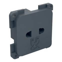 Geberit Steckdose für Geberit ONE Spiegelschrank ab Baujahr 2021, Mattschwarz, Steck... GEBERIT-244983007 4025410087164 (Abb. 1)
