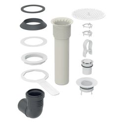 Geberit Ablaufset für Narva Urinal, gespülter Betrieb, 244968001... GEBERIT-244968001 4025410536556 (Abb. 1)