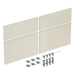 Geberit iCon Set Schubladenfronten für Unterschrank für Doppelwaschtisch, 4 Schublad... GEBERIT-245279001 4025410582355 (Abb. 1)