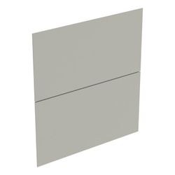 Geberit Set Schubladenfronten für ONE Seitenschrank 2 Schubladen, Breite 45cm, Greig... GEBERIT-245628007 4025410707932 (Abb. 1)
