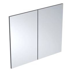 Geberit Set Türen für Spiegelschrank, zwei Türen Breite 80cm, Lava, lackiert matt, 2... GEBERIT-244758001 4025410882011 (Abb. 1)