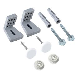 Geberit Befestigungsmaterial für Stand-WC und Standbidet, Befestigung an Boden... GEBERIT-597175000 4022009265323 (Abb. 1)