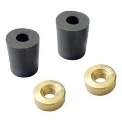 Geberit Set Gummidübel für Scharniere für WC-Sitz... GEBERIT-597113000 4022009277203 (Abb. 1)