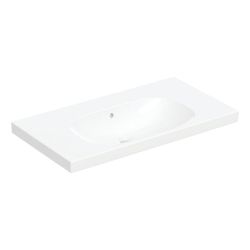 Geberit Acanto Waschtisch mit Ablagefläche, Breite 90cm, Tiefe 48,2cm, ohne Hahnloch... GEBERIT-500624018 4022009353037 (Abb. 1)