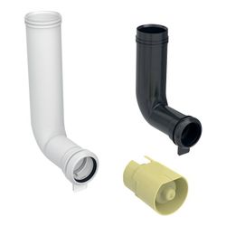 Geberit Spülbogen-Set für Duofix, 56mm, 90 Grad, 243872002... GEBERIT-243872002 4064746032035 (Abb. 1)