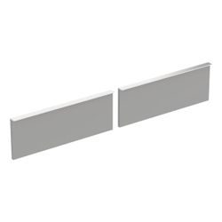 Geberit Set Schubladenfronten für iCon Unterschrank für Waschtisch, Platin, Breite W... GEBERIT-598823000 4022009318975 (Abb. 1)