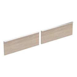 Geberit Set Schubladenfronten für iCon Unterschrank für Doppelwaschtisch Eiche natur... GEBERIT-598734000 4022009337938 (Abb. 1)