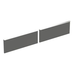 Geberit Set Schubladenfronten für iCon Unterschrank für 2 Waschtische Lava, Breite W... GEBERIT-598745000 4022009338041 (Abb. 1)