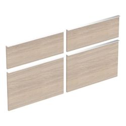 Geberit Set Schubladenfronten für iCon Unterschrank für Doppelwaschtisch Eiche natur... GEBERIT-598761000 4022009338201 (Abb. 1)