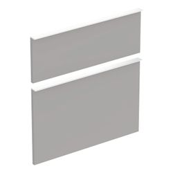 Geberit Set Schubladenfronten für iCon Unterschrank für Waschtisch Platin, Breite Wa... GEBERIT-598845000 4022009319200 (Abb. 1)