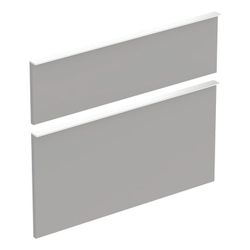 Geberit Set Schubladenfronten für iCon Unterschrank für Waschtisch Platin, Breite Wa... GEBERIT-598849000 4022009319255 (Abb. 1)